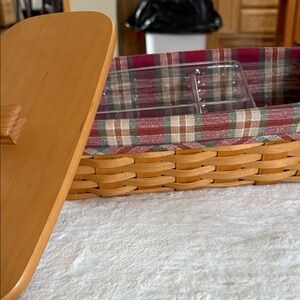 Longaberger Woodcrafts Natural Finish